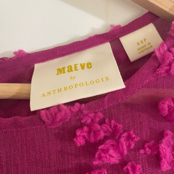 Anthropologie Maeve Blythe textures midi dress XSP - Picture 8 of 8